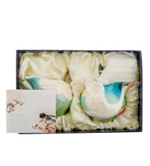 FM-76/ 2 Набор сахарница и молочник "Лебеди" (Pavone)