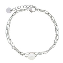 Браслет PERLE CB03168-1 BW/S Fiore Luna
