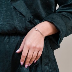 Браслет PERLE CB03168-1 BW/S Fiore Luna