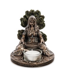 WS-1156 Статуэтка-подсвечник "Дану - прародительница Туата де Дананн"