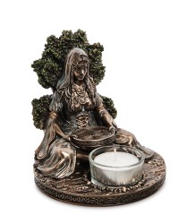 WS-1156 Статуэтка-подсвечник "Дану - прародительница Туата де Дананн"