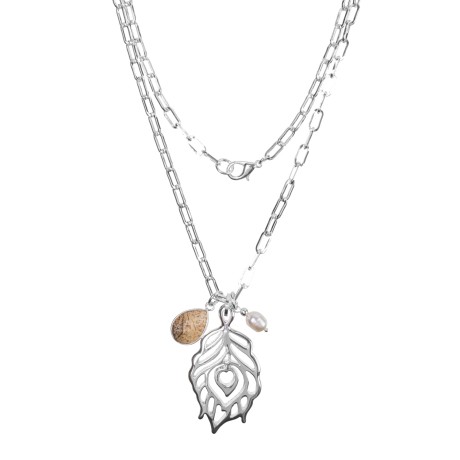 Колье Perle LN5114 BW/S Fiore Luna