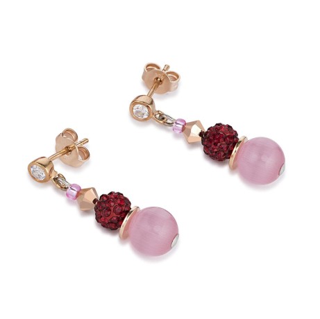 Серьги Red-Rose *4864/21-0319 Coeur de Lion