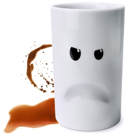 Кружка с двойными стенками Mood, хмурый, thabto