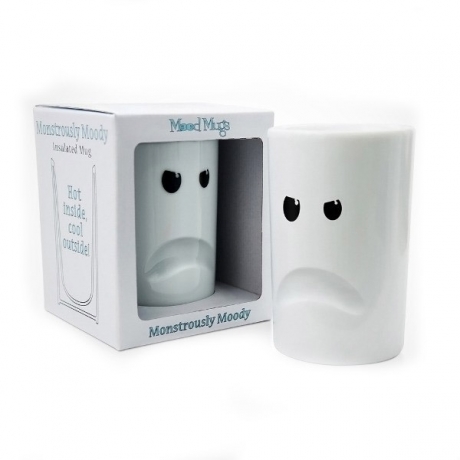 Кружка с двойными стенками Mood, хмурый, thabto