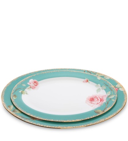JK-234 Набор из 2 блюд "Роза" (Milano Rose Pavone)