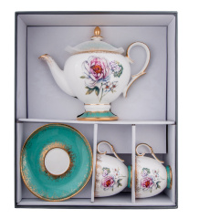 JK- 24 Чайный набор на 2 перс."Цветок Неаполя" (Pavone)