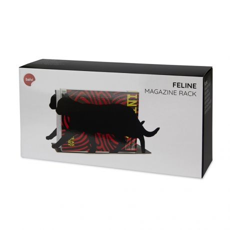 Газетница Feline черная, Balvi