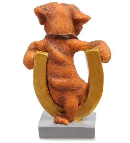 RV-914 Статуэтка Собака "Подкова на счастье" (W.Stratford)