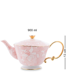 AS-41 Чайный сервиз на 6 перс. "Фиоре Дорато" (Pavone)