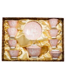 AS-41 Чайный сервиз на 6 перс. "Фиоре Дорато" (Pavone)