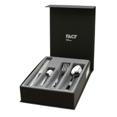 Набор столовых приборов 24 шт QUEEN Face