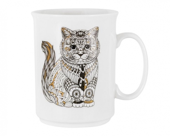 Кружка Кот, 0,415 л. Home & Style