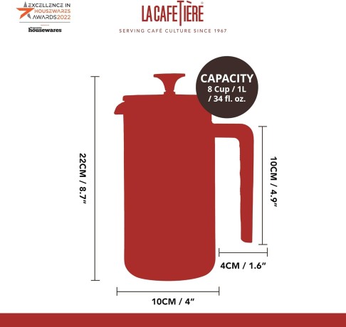 Кофейник френч-пресс La Cafetiere, 1 л. Kitchen Craft