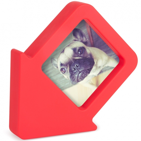 Фоторамка point красная, 17,9х3,3х14,7 см, Umbra