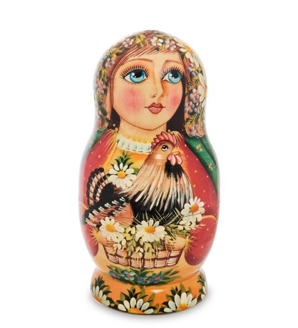 МР-16/ 6-A Матрешка 5м "Мария с курицей"