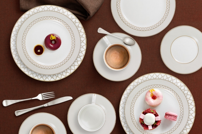 Чайный сервиз Виндзор, 6 персон, 21 предмет, Emily