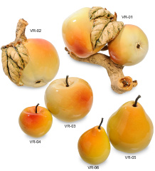 VR-01 Яблоки на ветке керамические