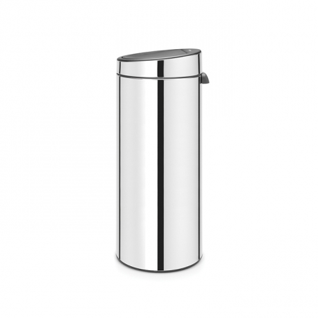 Мусорный бак Touch Bin New (30 л), Стальной полированный Brabantia