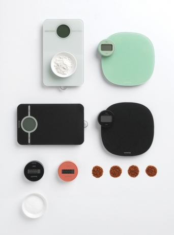 Цифровые кухонные весы, темно-серый Brabantia