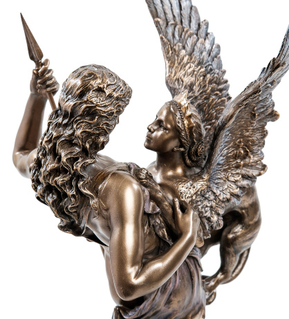 WS-926 Статуэтка "Эдип и Сфинкс" (Гюстав Моро)