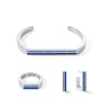 Браслет Blue-Silver 18 Coeur de Lion