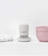 Щетка с дозатором моющего средства, Светло-серый Brabantia