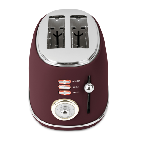 Тостер электрический, матовый бордо, Leonardo Berlinger Haus