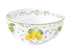 Салатник Цветы и лимоны, 23 см. 2,5 л. Easy Life