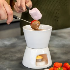 Набор для приготовления шоколадного фондю с 4 вилками KitchenCraft KC