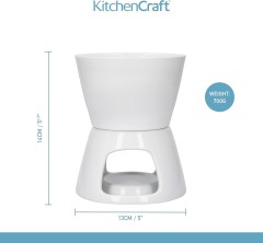 Набор для приготовления шоколадного фондю с 4 вилками KitchenCraft KC