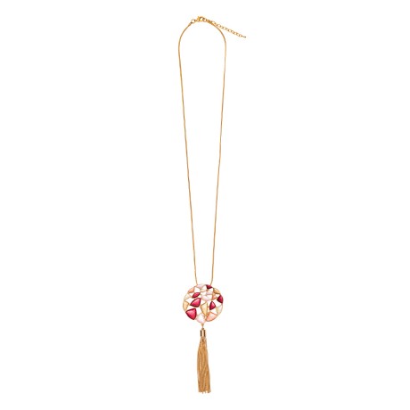 Колье Мозаика BXL3789.7 R/G Shadore