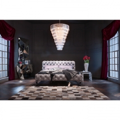 Ваза Rose Multi, коллекция "Розы" 22*45*22, Фарфор, Серебряный