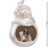 CMS-39/12 Фигурка подвесная "Веселый снеговик" (Pavone)