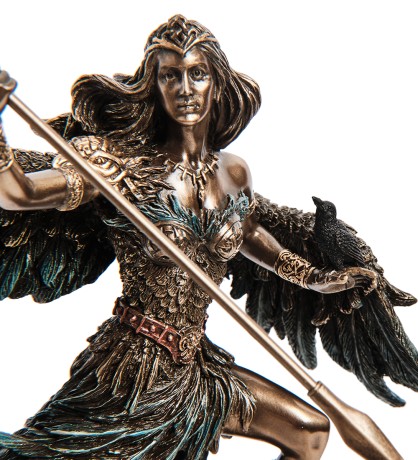 WS-1157 Статуэтка "Морриган - богиня рождения, войны и смерти"