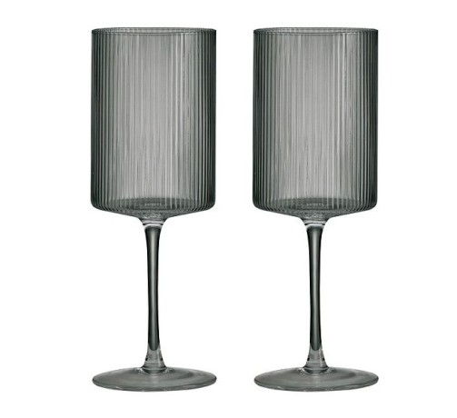 Набор бокалов для красного вина Modern Classic, серый, 0,52 л, 2 шт. Pozzi Milano 1876