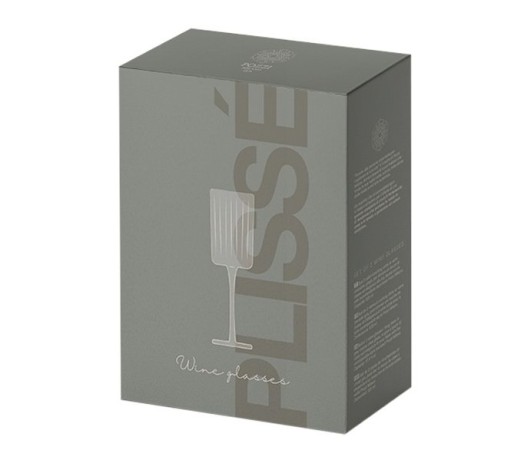 Набор бокалов для красного вина Modern Classic, серый, 0,52 л, 2 шт. Pozzi Milano 1876