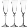 Набор бокалов для шампанского, Gemma платина, 0,15 л. 6 шт. Le Stelle