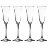 Набор бокалов для шампанского, Gemma платина, 0,15 л. 6 шт. Le Stelle