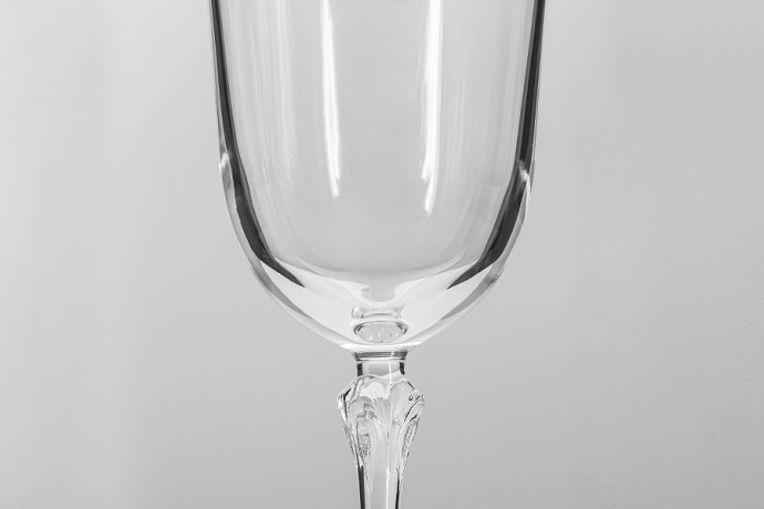 Набор бокалов для шампанского, Gemma платина, 0,15 л. 6 шт. Le Stelle