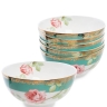 JK-235 Набор из 6 салатников "Роза" (Milano Rose Pavone)