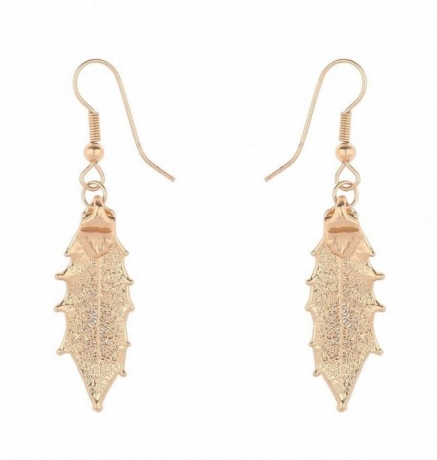 Серьги Остролист LF32C-RG BR Ester Bijoux