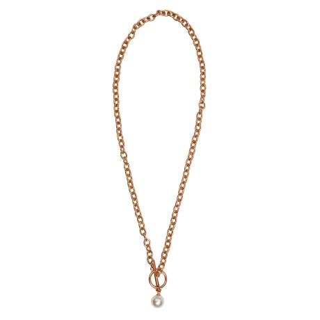 Колье Cream Pearl B2010PE-N02.12 BR/RG Fiore Luna
