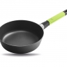 Сотейник, 24 см. зеленый индукционный, Squality