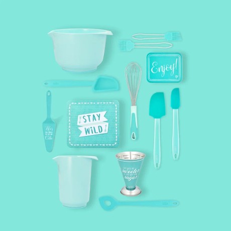 Силиконовая кисточка, 21 см. цвет: бирюзовый, Birkmann