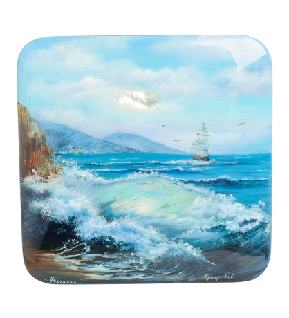 ШК-10/ 37 Шкатулка "Море"