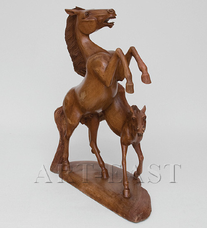 18-003 Фигура Лошади "Вместе Навсегда" 50 см о.Бали