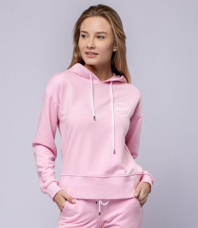 Толстовка женская 6509/7, р.096, рост 170-176, светло-розовый (Serge)