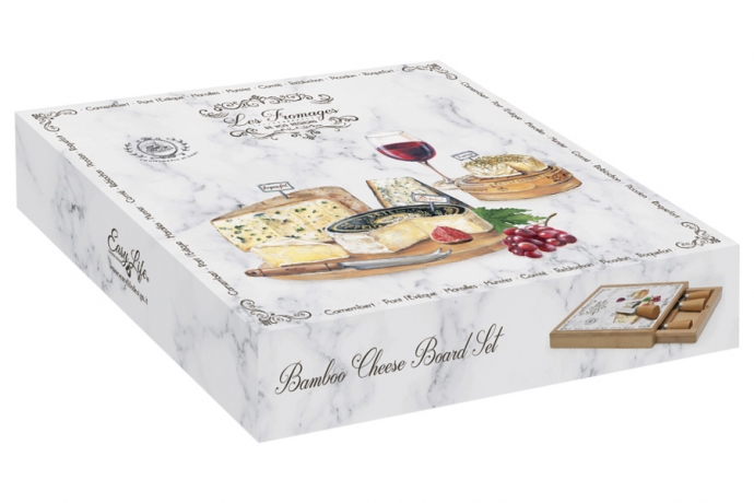 Набор для сыра Fromage, 25х25 см. Easy Life