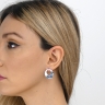 Серьги OR646 BL/S Boccadamo